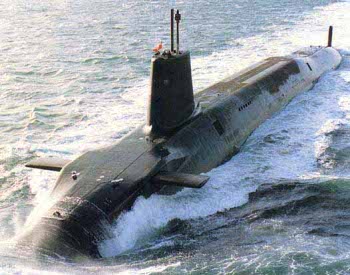 Submarino británico vanguard