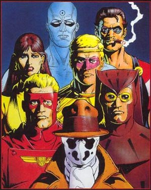 personajes de watchmen originales creados por alan moore