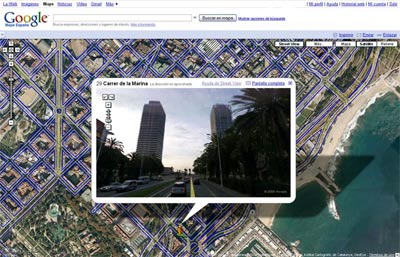 Street View disponible en españa