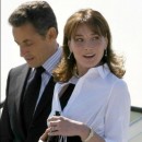 Nicolas Zarkozy y Carla Bruni en España
