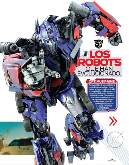 Imagen del nuevo autobot