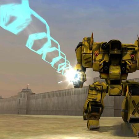 Gráficos del juego MechWarrior 4