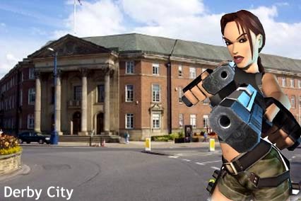 Una carretera de Derby podria ser llamada Lara Croft
