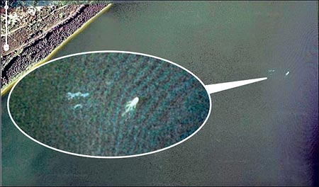 El monstruo del Lago Ness captado por Google Earth