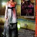 La actriz salio con un vestido muy ensangrentado