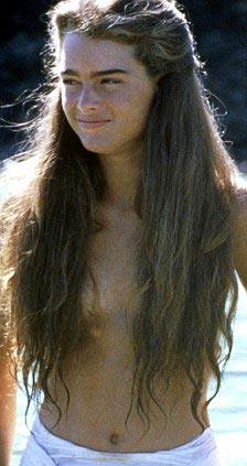 Brooke Shields en una escena de la pelicula La Laguna Azul