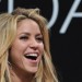 Shakira emocionada y sonriente en el Burda Live