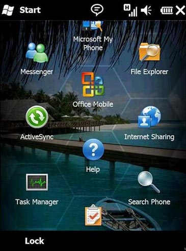 imagen de nueva versión de windows mobile 6.5