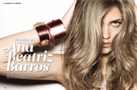 Ana Beatriz Barros con una mirada sexy en el articulo de DT Magazine