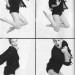 Diane Kruger haciendo varias poses y muecas en una serie de imagenes