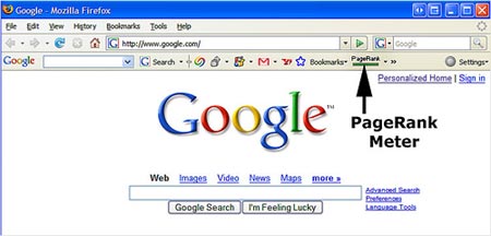 Google PageRank eliminado