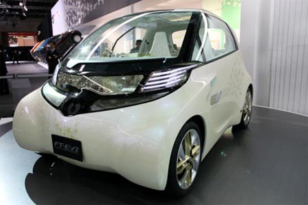 Toyota FT-EV II en el autoshow