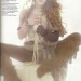 Vanessa Paradis posando con look bohemio en revista Elle