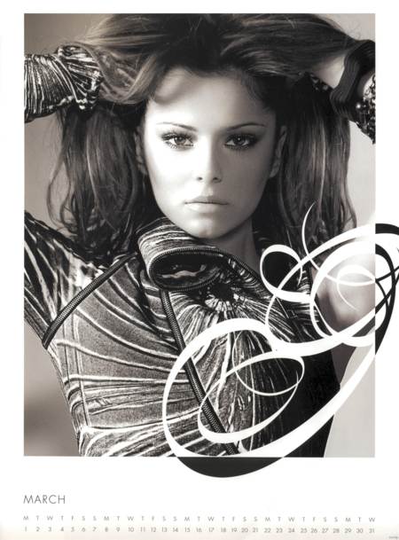Cheryl Cole con un look elegante en el mes de Marzo
