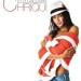 Emmanuelle Chriqui con jeans, sombrero y un top anaranjado