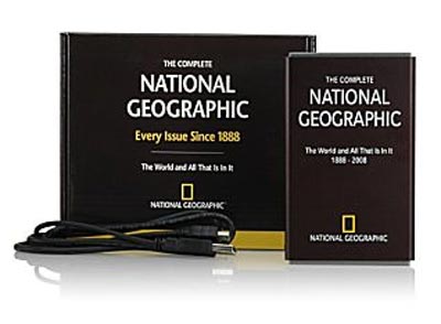 Disco duro con todas las ediciones de National Geographic