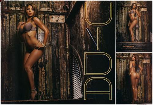 Vida Guerra haciendo varias poses sexys