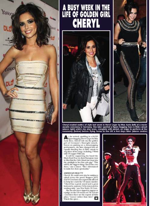 Cheryl Cole muy guapa en varias presentaciones