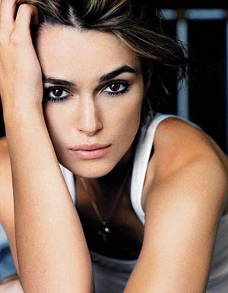 Keira Knightley con una mirada profunda