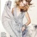 Lindsay Ellingson con un glamouroso vestido de gala color gris