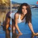 Audrina Patridge provocativa en la arena