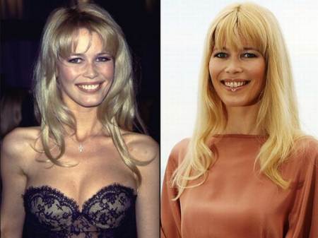 Claudia Schiffer antes y despues