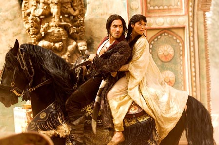 Gemma Arterton en una escena de "Prince of Persia"