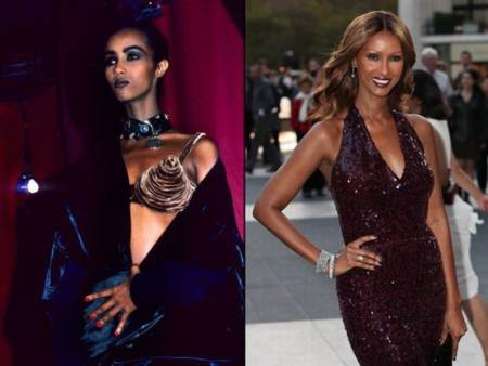 Iman antes y despues
