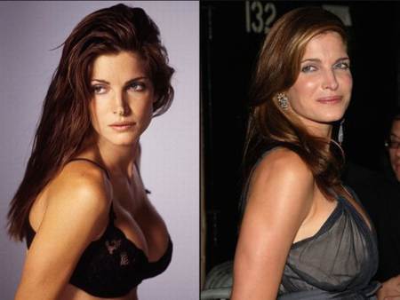 Stephanie Seymour antes y despues