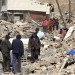 Calles cubiertas de bloques por el terremoto en China