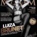 Luiza Brunet en la portada de Maxim Brasil Luiza Brunet luciendo sonriente y sexy en la portada de Maxim Brasil