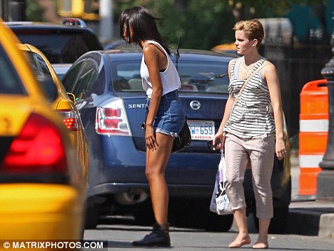 Emma Watson con pelo corto