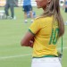 Ines Sainz sexy en la cancha de futbol
