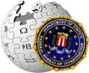 Logos de Wikipedia y el FBI