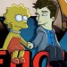 Lisa Simpson y su novio vampiro