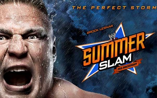 Brock Lesnar VS Triple H Summer Slam
