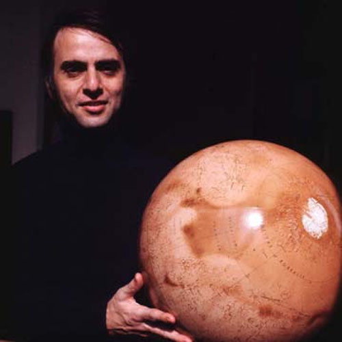 Carl Sagan y Marte