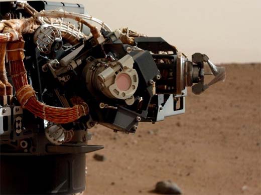 Serie de fotografías del Curiosity en Marte