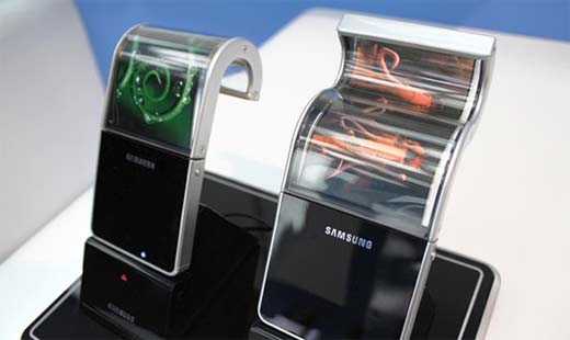 Samsung prepara pantallas flexibles