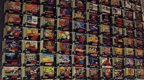 Venta de cartuchos de Super Nintendo en eBay
