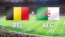 Bélgica contra Argelia primer juego de estas selecciones