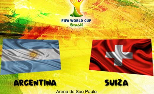 Argentina enfrenta a Suiza este 1 de Julio