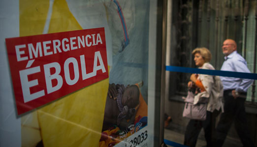 primer caso de ebola