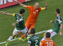 México enfrenta a Holanda este 12 de Noviembre de 2014