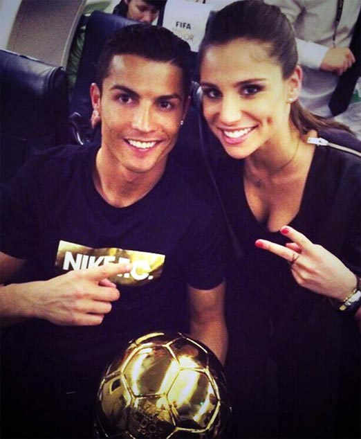 Cristiano Ronaldo junto a Lucía Villalón, un nuevo posible romance