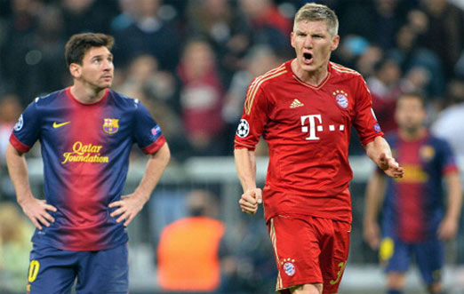 Bayern contra Barcelona juego de vuelta