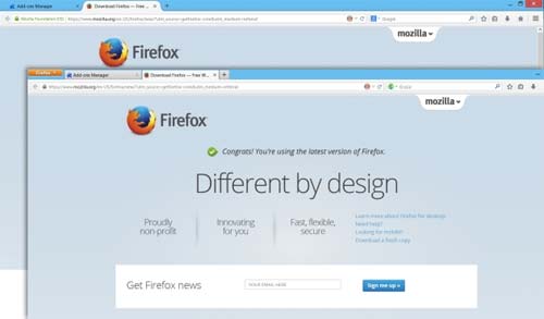 Firefox Actualizaciones